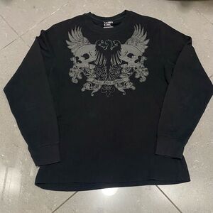 Tapout y2k style thermal long sleeve